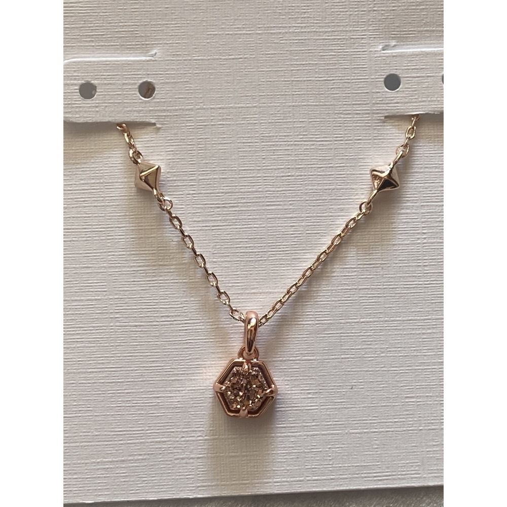 Kendra Scott Brown Pendant Necklace